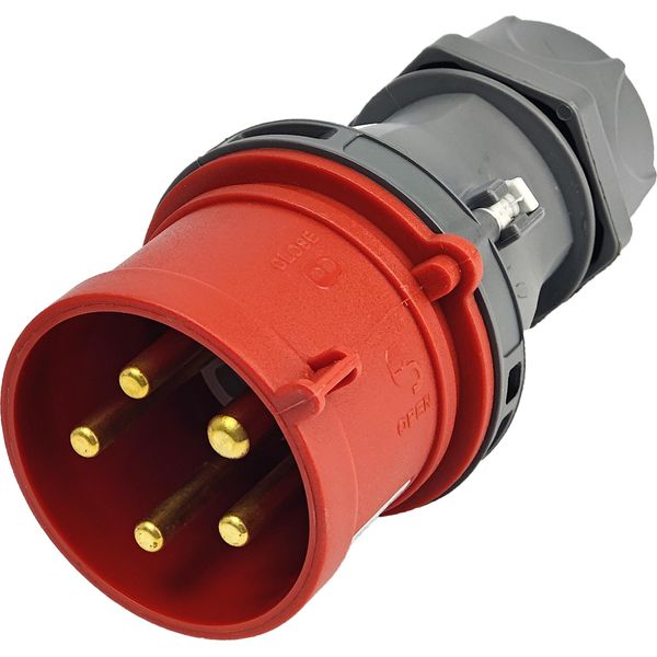 Spina Cee Con Invertitore Di Fase 5P 32A IP44 400V-image