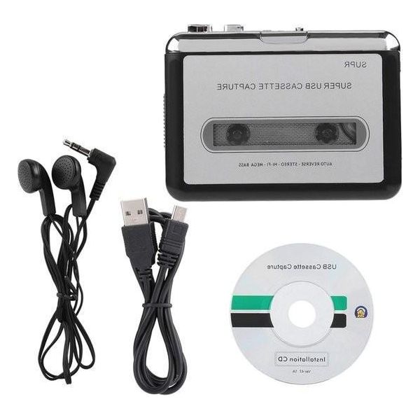 Discman - Diskman - Lettore Di Cassette Portatile - A Cd - Walkman - Musica Audio Digitale Usb - Convertitore MP3-image