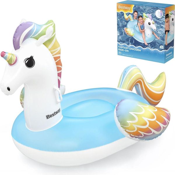 Unicorno Gonfiabile 155 X 119 Cm Bestway 41114-image