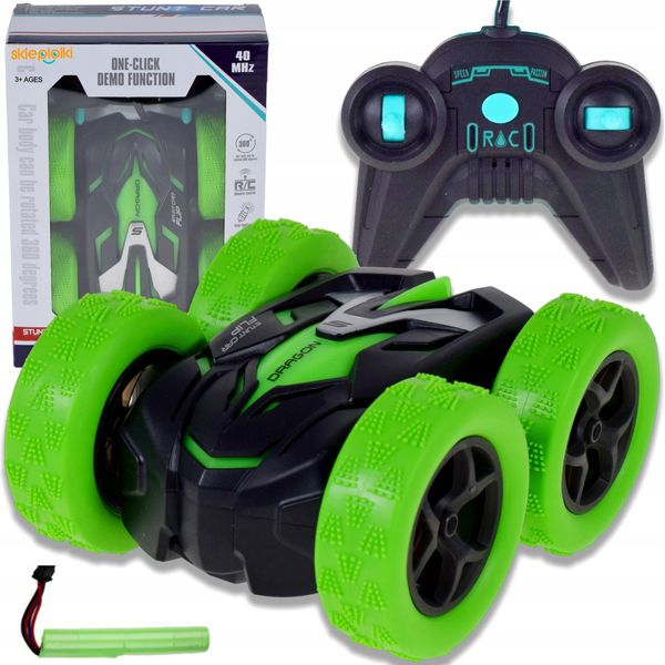 Lolex | Auto Rc - Acrobazie A 360° - Con Suoni E Luci - Giocattolo Telecomandato-image