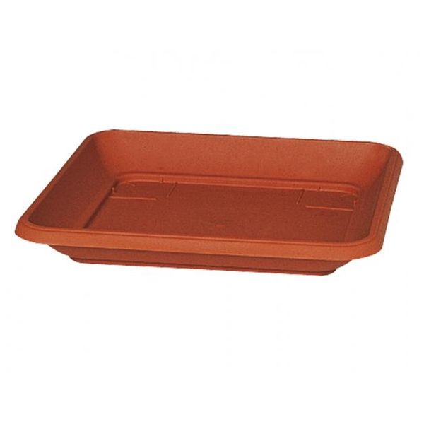 Vaso Da Fiori Nohel Garden Similcotto Quadro In Plastica 45X45Cm-image