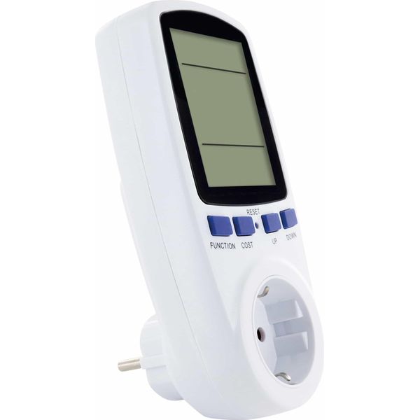 Schwaiger SOEM0100 Schwaiger EnergiekostenmessgeräT Mit Display, Weiß-image