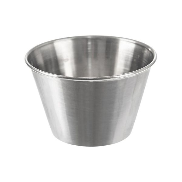 Ciotola Piccola Per Salse E Snack, In Acciaio Inox, Lavabile In Lavastoviglie-image