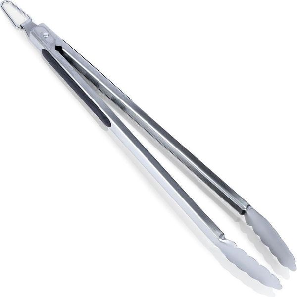 Pinza Per Barbecue, Acciaio Inox, 43 Cm, Argento/Nero-image