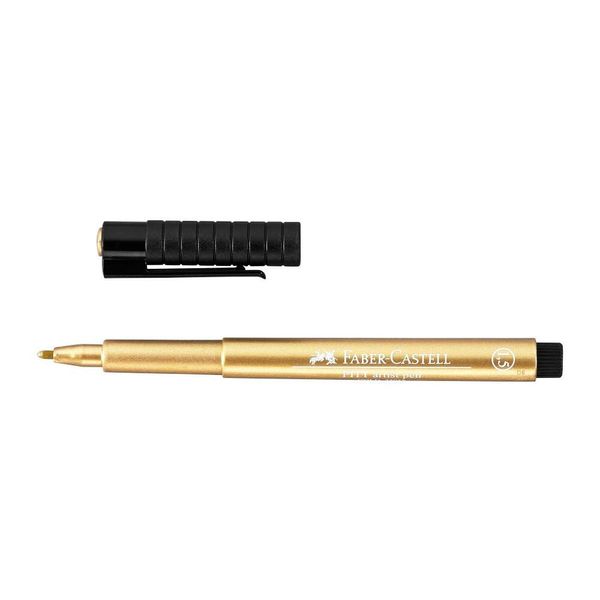 FABER-CASTELL 167397 Pitt Artist Pen Pennarello Oro 1,5 Mm-image