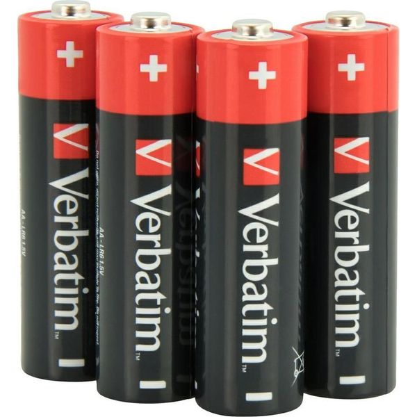 Verbatim 49501 Batterie Alcaline, Mignon, Aa, LR06, 1,5V-image