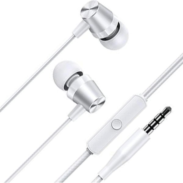 Usams Cuffie Stereo Ep-42 3,5 Mmper Set 1Set Bianco/Bianco Sj475Hs02-1-image