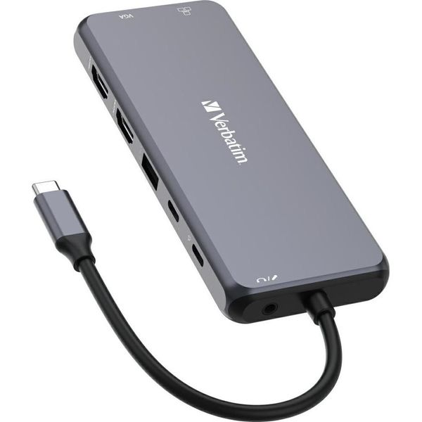 Verbatim 32154 Hub Multiporta USB-C Pro Verbatim 14 Porte CMH-14-image