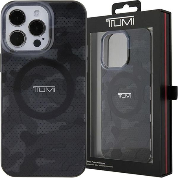 Tumi Tuhmp15Xdlcag Custodia Rigida Per Iphone 15 Pro Max6.7 Szary/Grigio Stampa Camo Magsafe-image