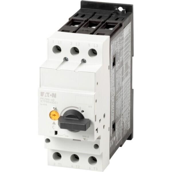 Interruttore Automatico Di Protezione Motore Eaton 3P PKZM4 32-40A 40A/Iu-image