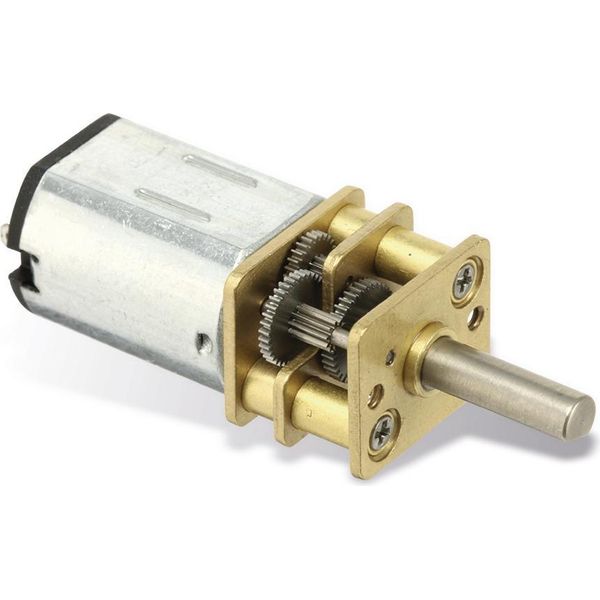 Sol Expert G298-12V Micro Riduttore G 298 Ingranaggi In Metallo 1:298 8-80 Giri/Min-image