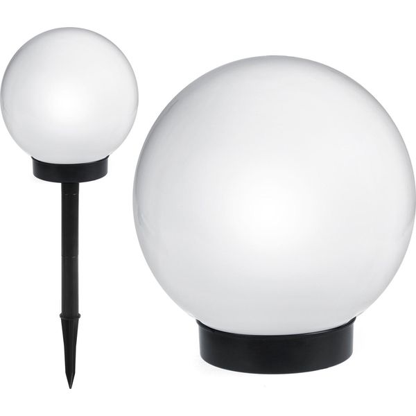 Lampada Solare Globo Solare Globo Luce Giardino Luce Solare Terra Picco Colorato Cambiamento Di Colore 25Cm-image