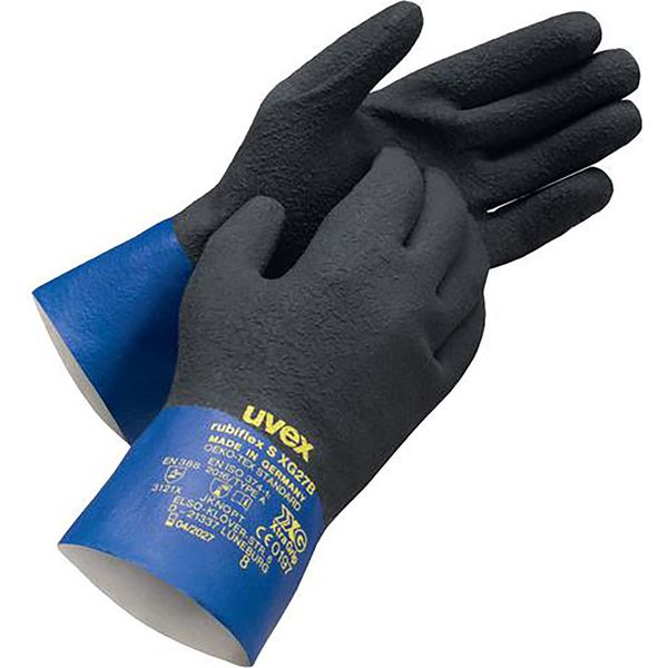 Uvex Guanto Di Sicurezza Rubiflex S XG27B Nero Taglia 10-image