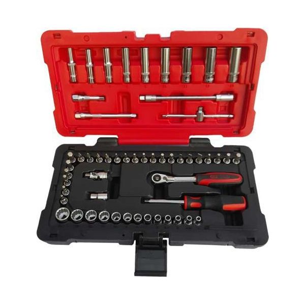 Set Di Bussole E Accessori Da 1/4" Ultimate, 54 Pezzi - Ks Tools"-image