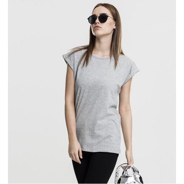 Urban Classics Donna - Camicia A Spalla Estesa Grigio - S-image