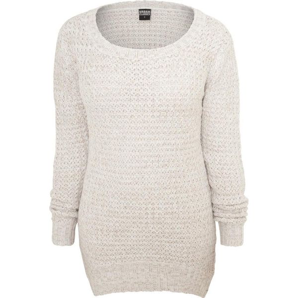 Urban Classics Donna Maglione Lungo A Collo Largo Offwhite - L-image