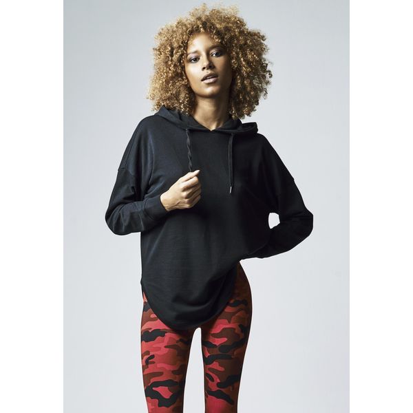 Urban Classics TB1308 | Felpa Con Cappuccio In Spugna Oversize Da Xs A Xl - Colore: Nero - Taglia: S-image