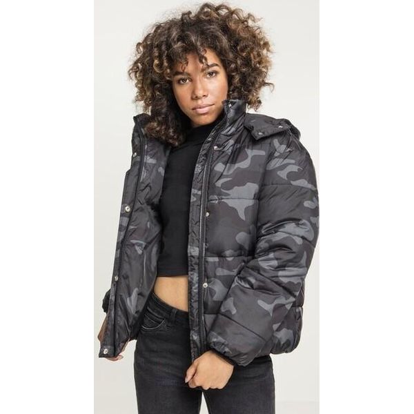 Giacca Invernale Da Donna Urban Classics Boyfriend Camo Puffer-image