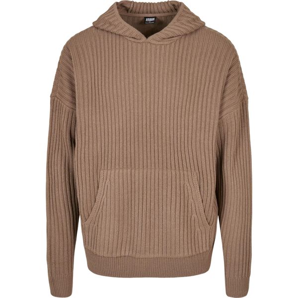 Urban Classics - Felpa Con Cappuccio In Maglia A Coste - 5XL-image