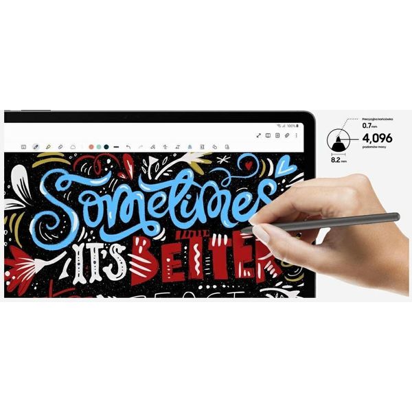 Samsung S Pen Do Galaxy Tab S9 Fe/+ S10 Fe/+ BiałY-image