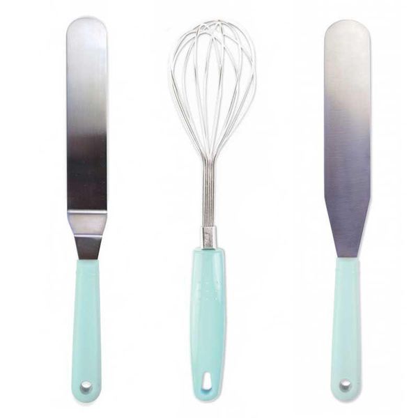 Utensili Da Forno - 1 Frusta + 2 Spatole-image