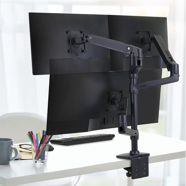 Ergotron Lx - Componente Di Montaggio (Braccio Articolato, Anello Con Asta, Prolunga)-image