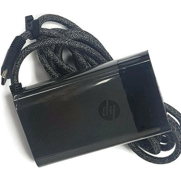 Hp Non-Pfc USB-C Slim - Alimentatore - Ca - 65 Watt - Per Notebook Elite Dragonfly, Elitebook X360, Spectre Folio Laptop 13-image