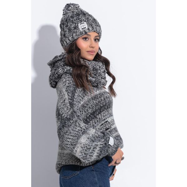 Fobya Set Invernale Donna Divjake F1324 Grigio Universal-image