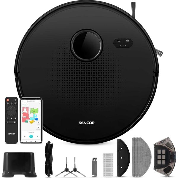 Aspirapolvere Robot Srv 9020BK Sencor-image
