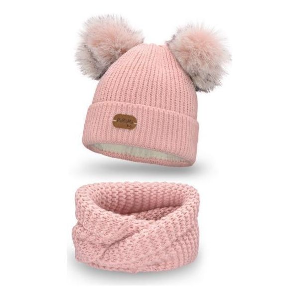 Pamami Set Invernale Per Bambini Silasp Rosa Taglia Unica-image
