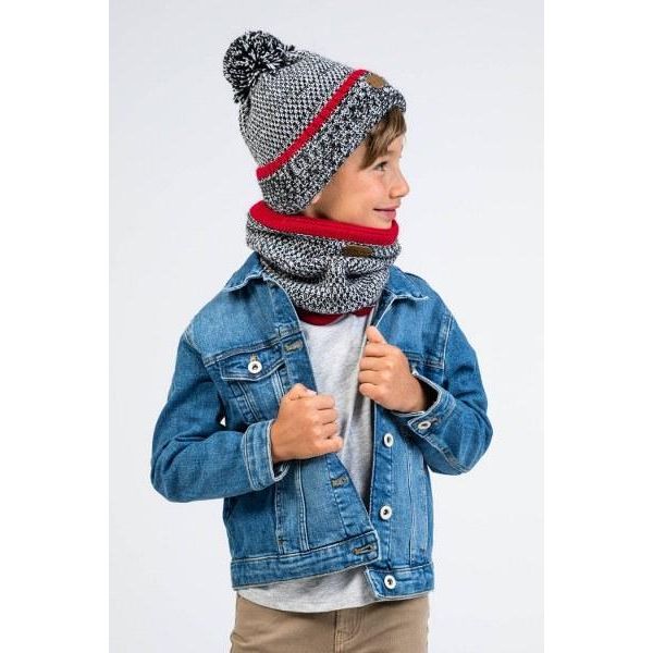 Pamami Set Invernale Per Bambini Oludher Nero Taglia Unica-image