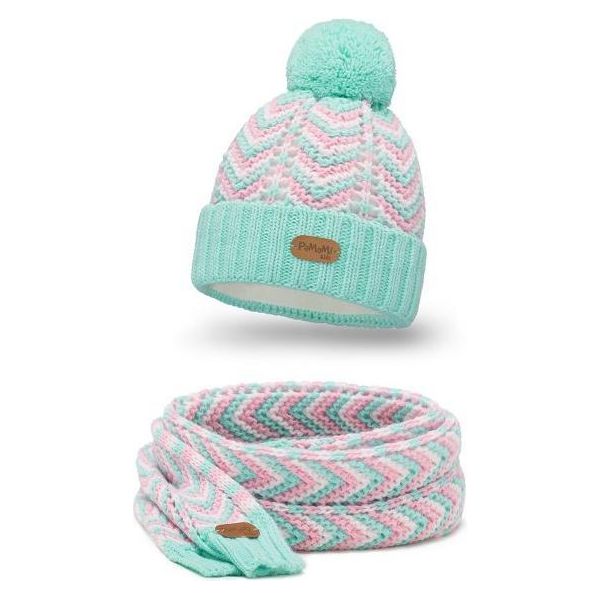 Pamami Set Invernale Per Bambini Herarr Turchese Taglia Unica-image