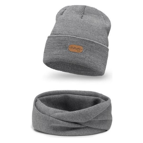 Pamami Set Invernale Per Bambini Tui Grigio Taglia Unica-image