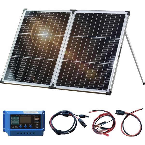Pannello Solare, Design Pieghevole, Alta Efficienza, 140 W-image