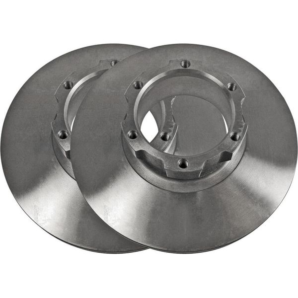 2X Disco Freno Vaico V30-80037 Anteriore Adatto A MERCEDES-BENZ Vario Ribaltabile-image