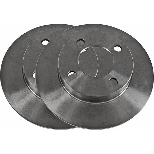 2X Disco Freno Vaico V10-40028 Posteriore Per Audi 80 Sedan (8C2 B4) 40 1Mm-image