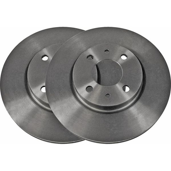 2X Disco Freno Vaico V24-80006 Anteriore Per Ford Ka (RU8) Per Fiat Panda (169)-image