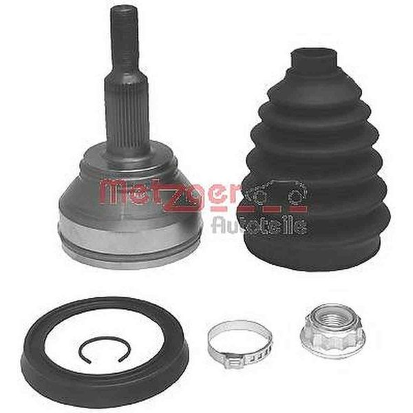 Set Di Giunti Albero Motore Anteriore 168Mm Metzger Per Vw Transporter T5-image