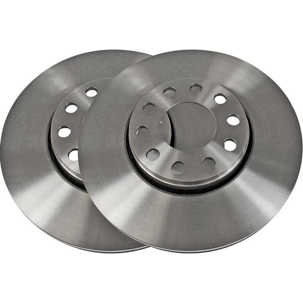 2X Disco Freno Vaico V10-80098 Anteriore Per Vw Passat Variant (3B6) Passat (3B3)-image