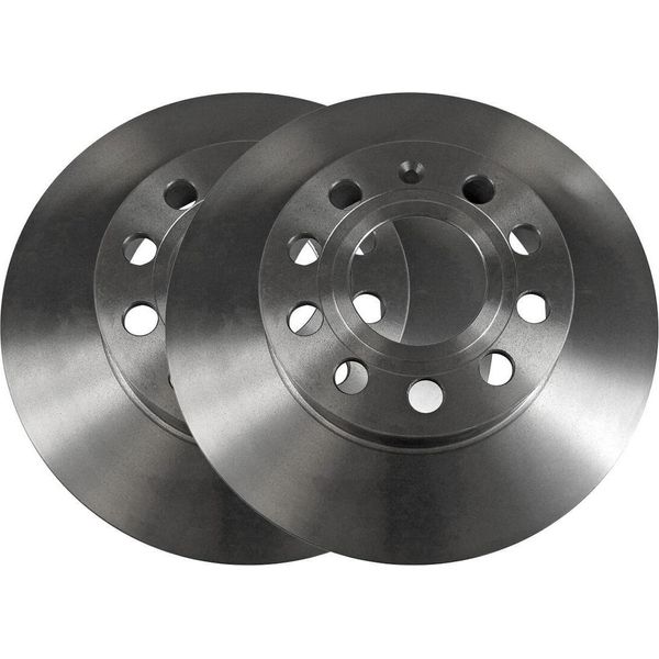 2X Disco Freno Vaico V10-40070 Posteriore Per Vw Golf V Hatchback (1K1) 48 6Mm-image