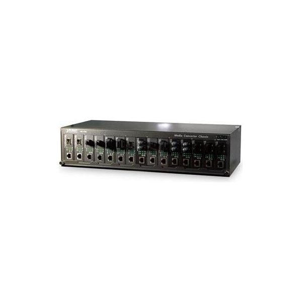 Planet MC-1500 Planet Media Converter Chassis A 15 Slot Per Montaggio A Rack-image