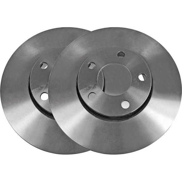 2X Disco Freno Vaico V10-80049 Anteriore Per Vw Passat Variant (3B6) Passat (3B3)-image