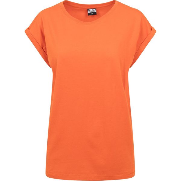 Urban Classics Donna - Camicia A Spalla Estesa Arancione - L-image