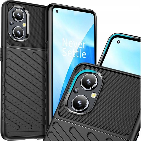 Thunder Case Custodia Flessibile Blindata Oneplus Nord N20 5G Nero-image