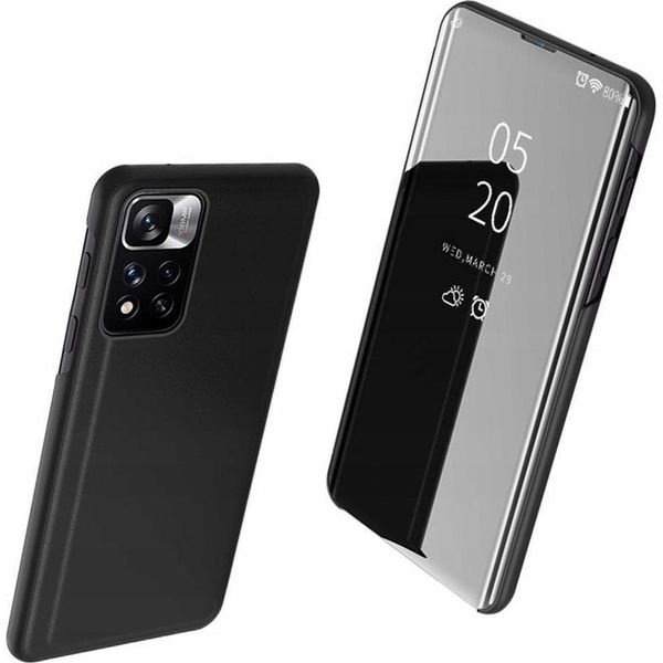 Clear View Custodia Con Patta Huawei Nova 8I Nero-image