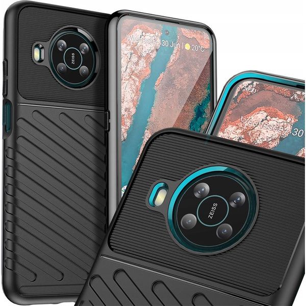Thunder Case Custodia Flessibile Blindata Nokia X100 Nero-image