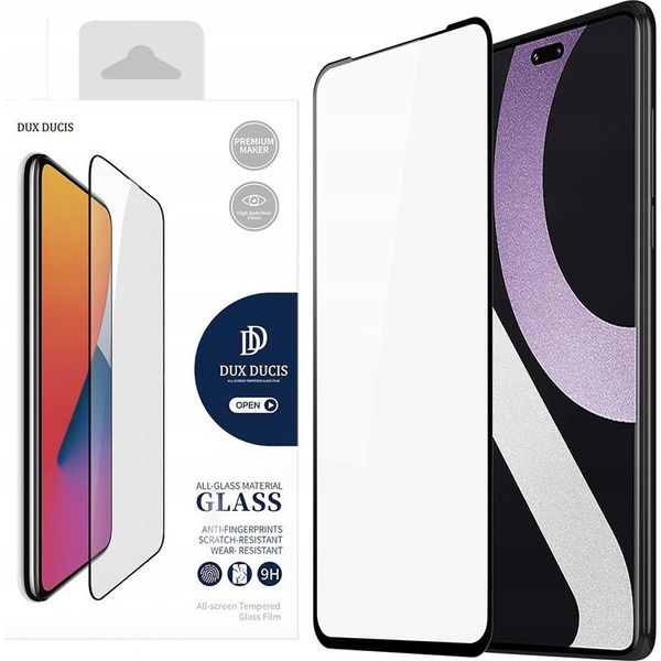 Dux Ducis 9D Vetro Temperato Xiaomi 12 Lite 9H Con Cornice Nera-image