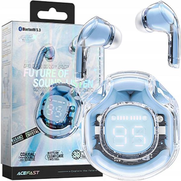 Acefast T8 Cuffie Wireless Intracanalari Tws Bluetooth - Blu Chiaro-image