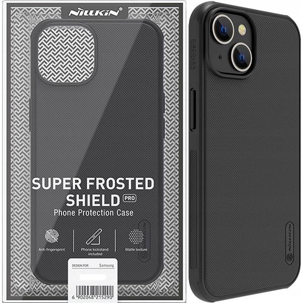 Nillkin Super Frosted Shield Pro Custodia Iphone 14 Pro Back Cover Nero-image