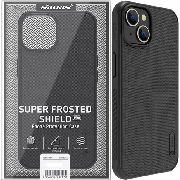 Nillkin Super Frosted Shield Pro Custodia Iphone 14 Plus Back Cover Nero-image